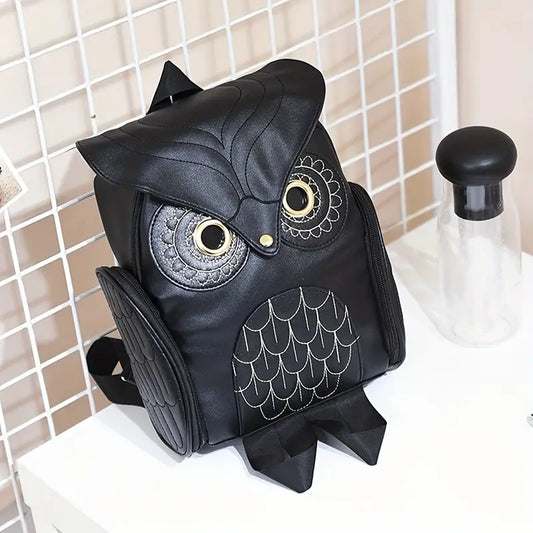 Hoot-tastic Gothic Owl Backpack for Everyday Adventure!