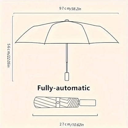 Stylish Automatic Large Cat Umbrella for Rain or Shine Protection