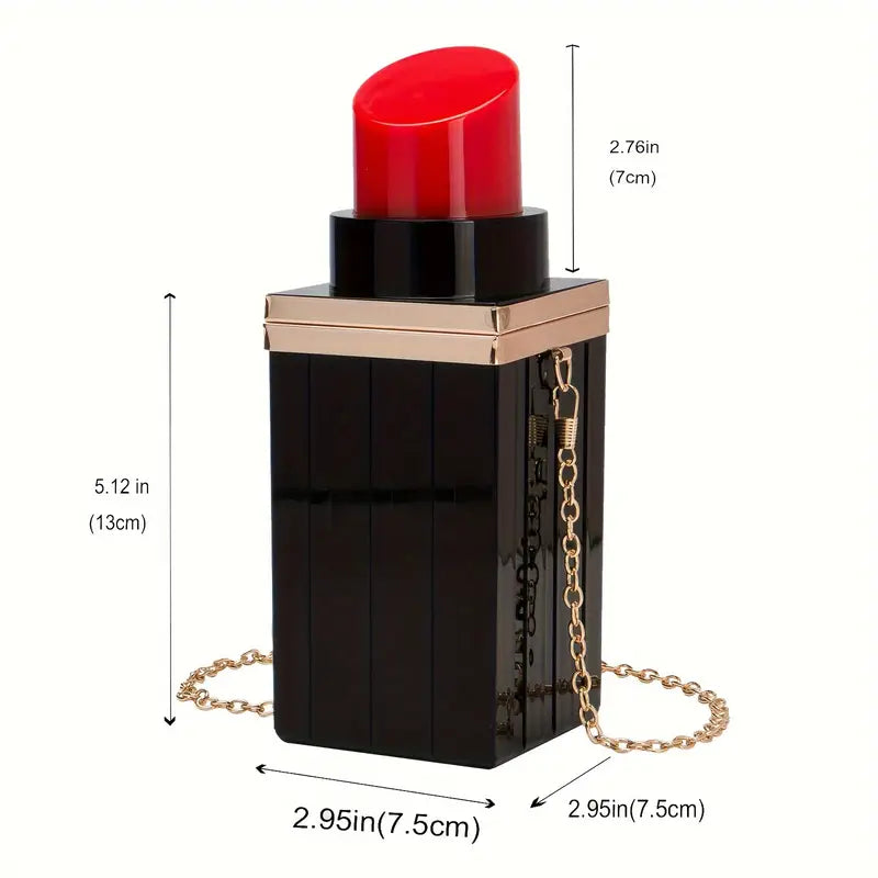 Chic Mini Lipstick Bag – Trendy Evening Essential