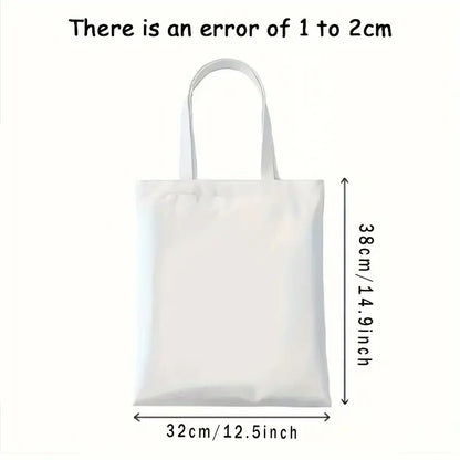 Chic Canvas Tote Bag for Parties and Travel