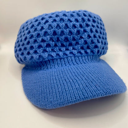 Windproof Knit Ponytail Cap for Stylish Outdoor Adventures