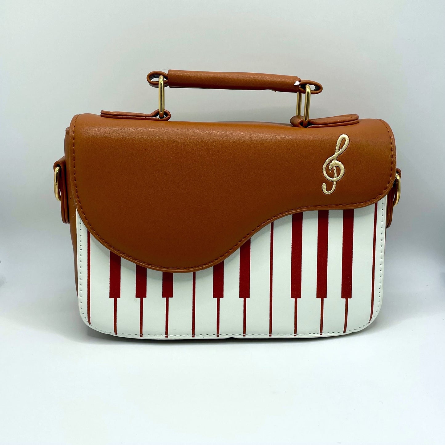 Piano-Inspired Shoulder Bag – Playful Style Anywhere!