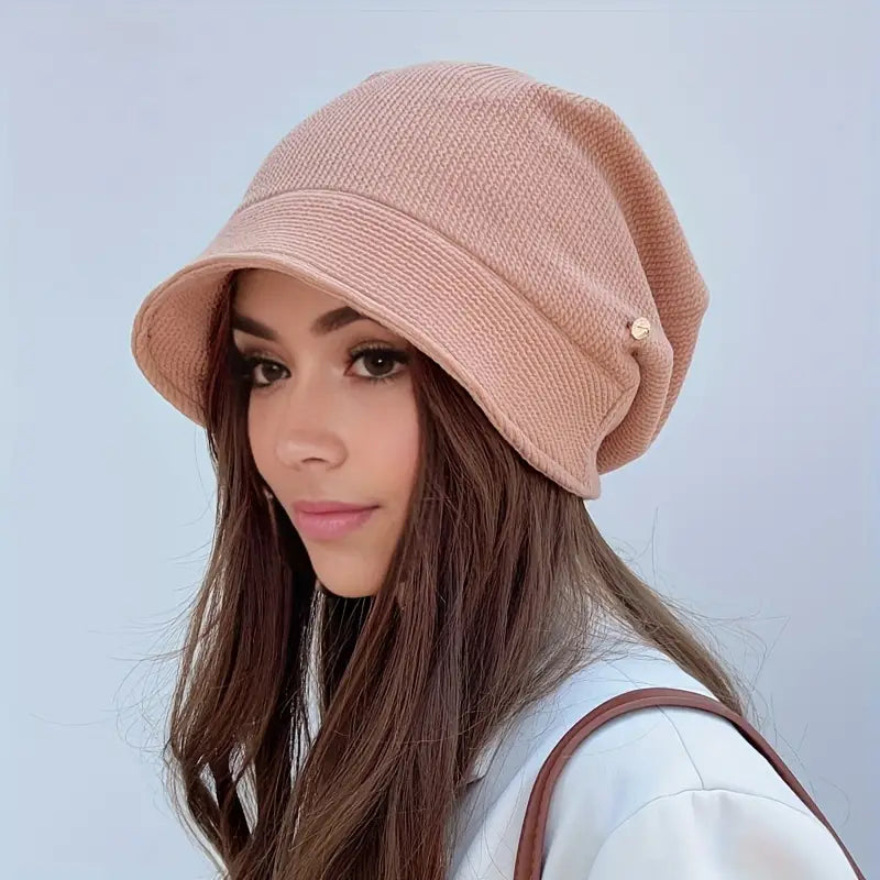 Cozy Knitted Ear Protection Hat for Chic Travels