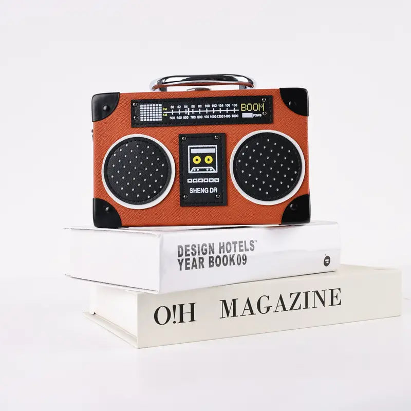 Retro Radio Crossbody Bag – Chic and Stylish!