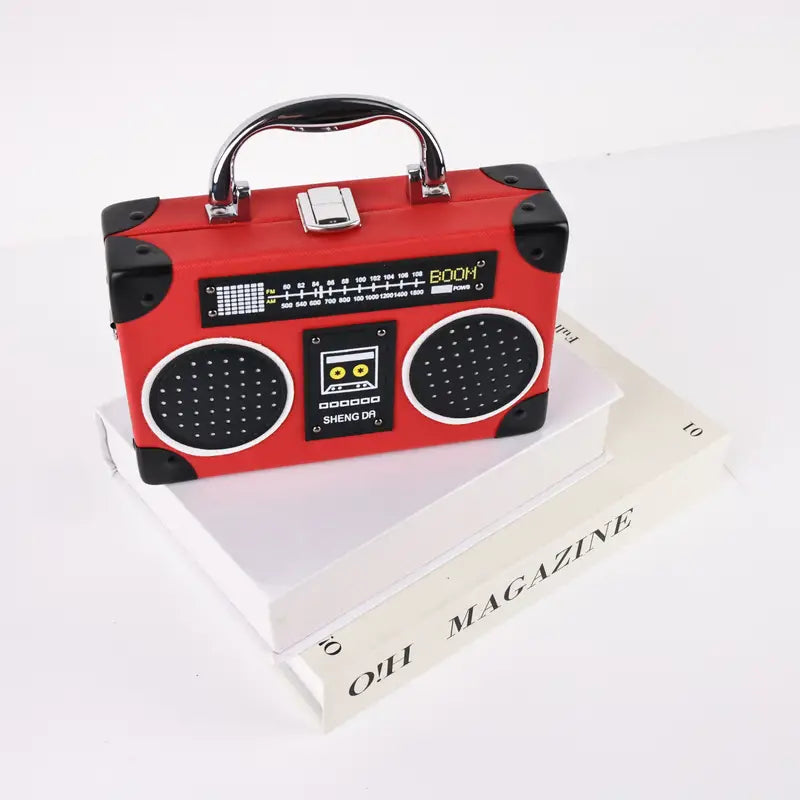 Retro Radio Crossbody Bag – Chic and Stylish!